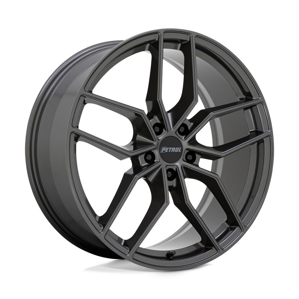 Petrol P5C 18X8 Single Wheel Black