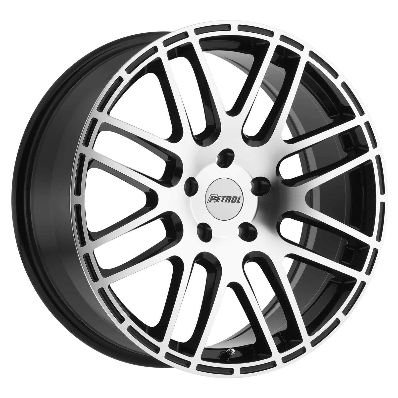 Petrol P6A 18X8 Single Wheel Black