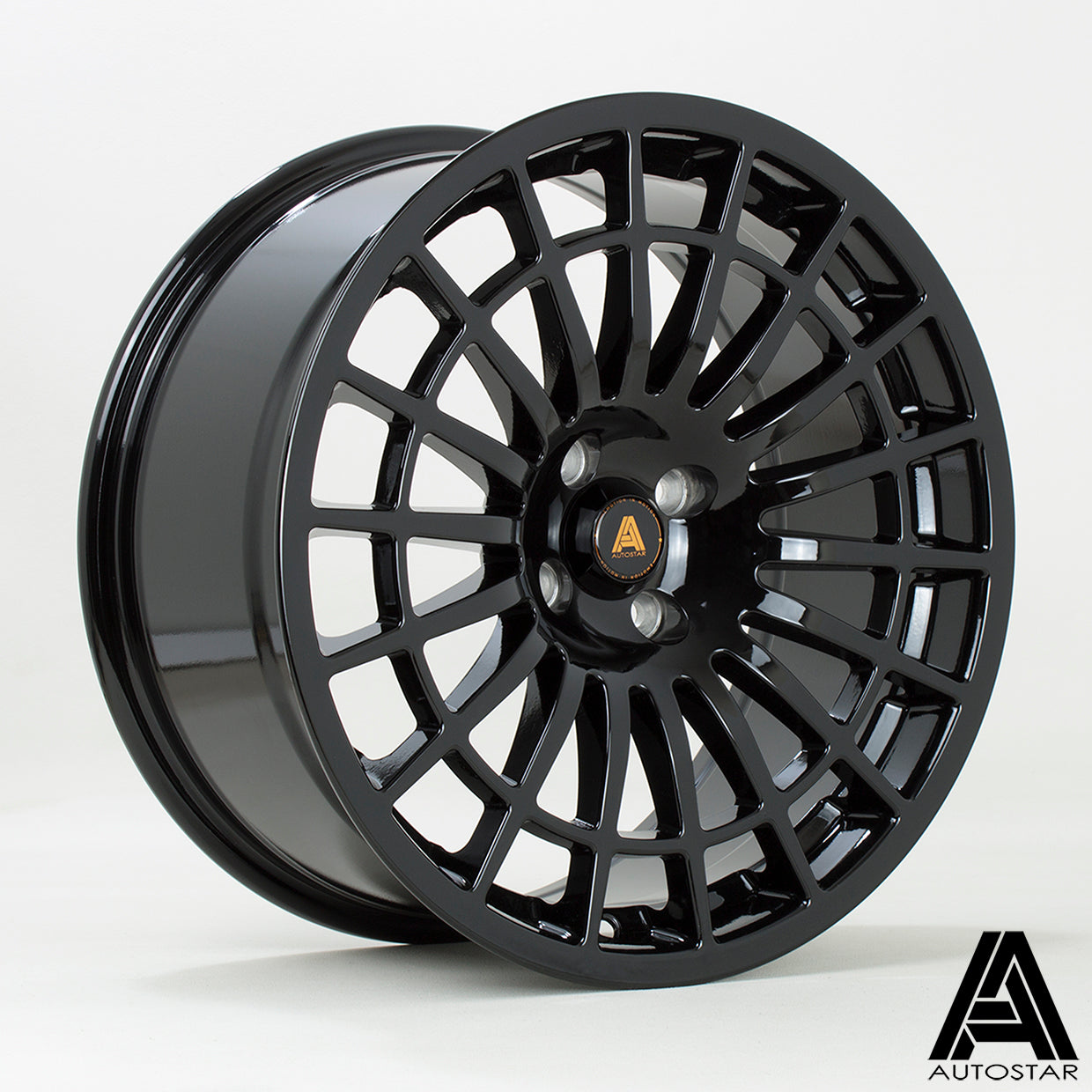 Autostar 500plus 17X8 Single Wheel Black