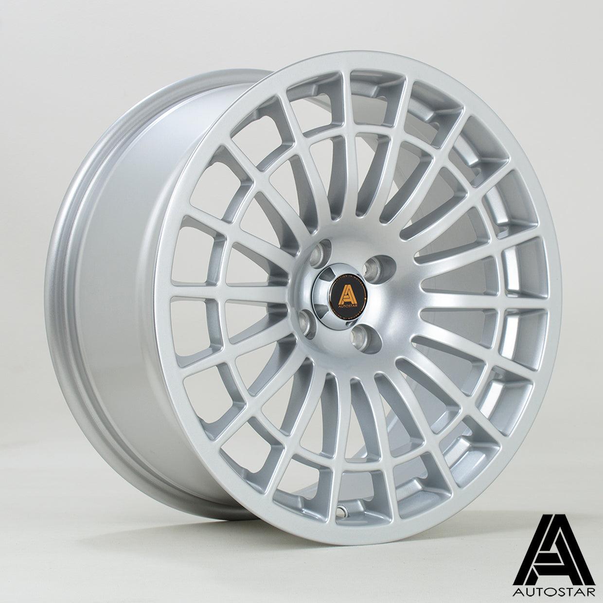 Autostar 500plus 17X8 Single Wheel Silver