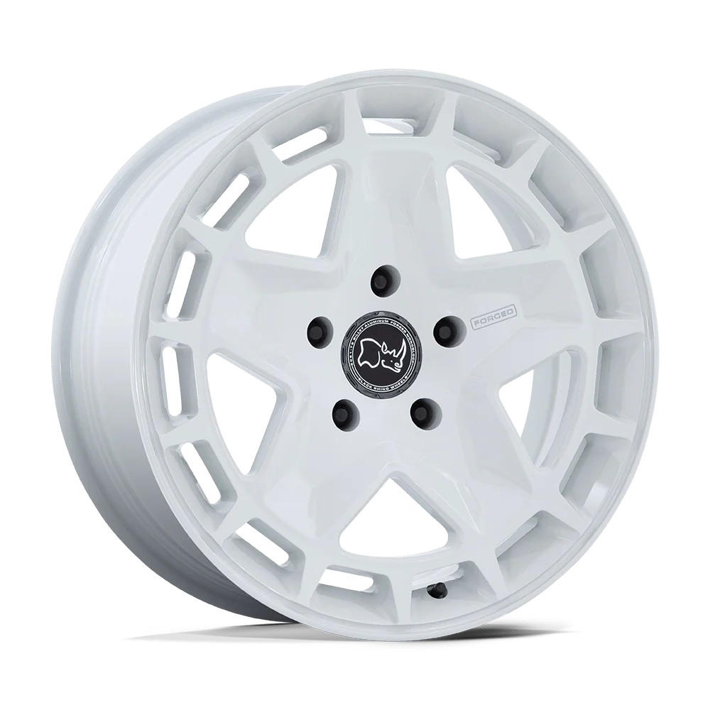 Black Rhino Corsica 18X8 Single Wheel White