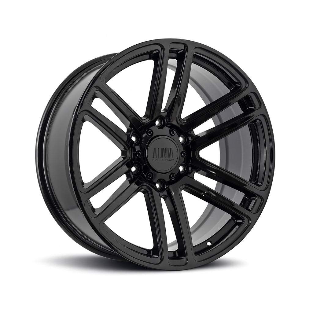 Alpha Offroad Barricade 20X9 Single Wheel Black (AO-BARR9020G1P10PCFB1061)