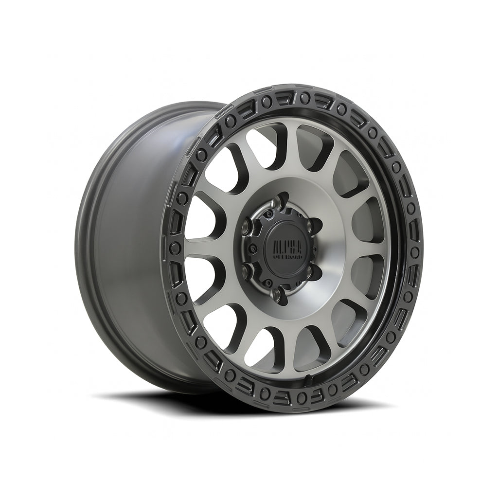 Alpha Offroad Brawler 17X9 Single Wheel Black (AO-BRAW9017G1P40PCFBMF1061)