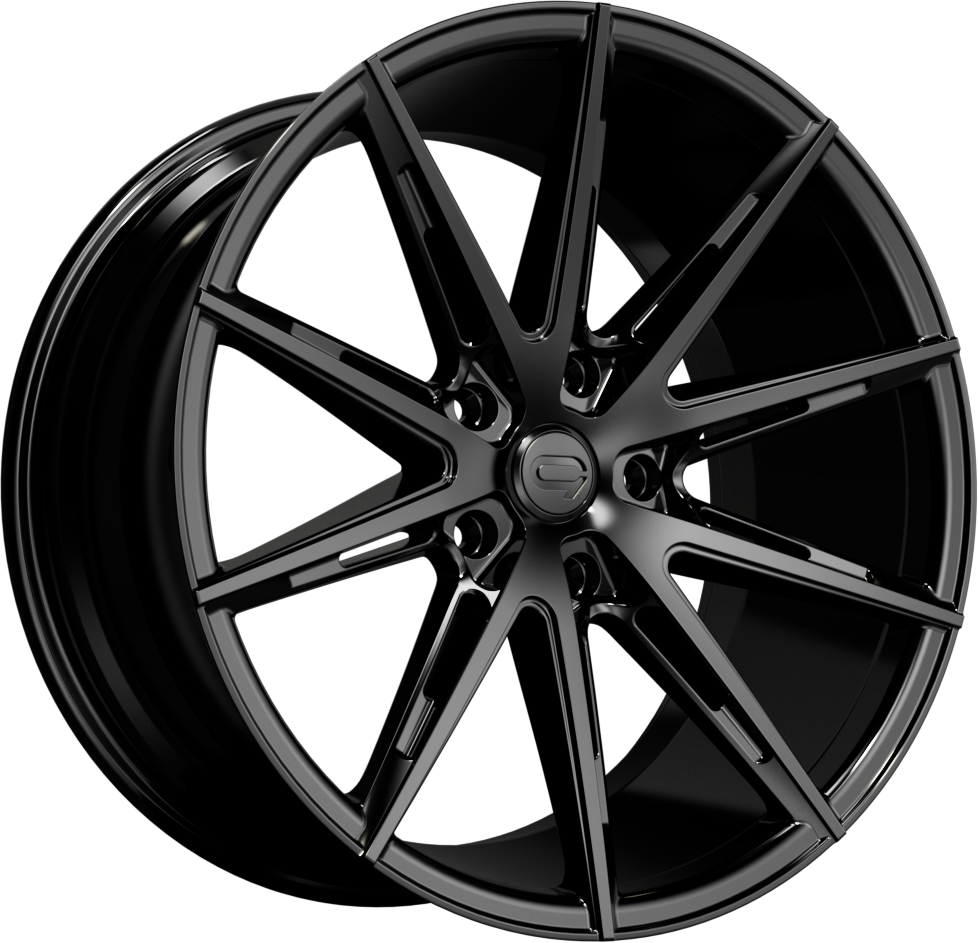 C9 Wheels Chronos 18X9.5 Single Wheel Black