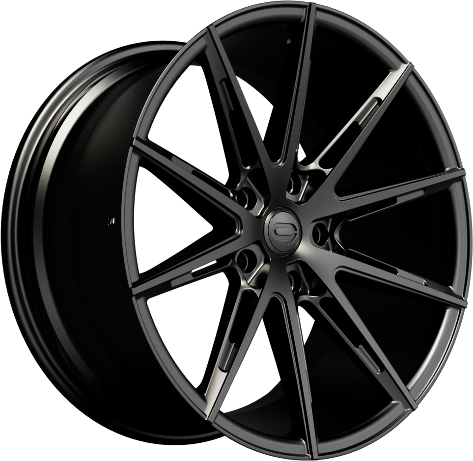 C9 Wheels Chronos 20X8.5 Single Wheel Black