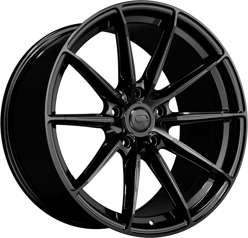 C9 Wheels Cortez 19X9.5 Single Wheel Black