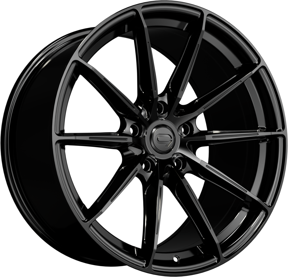 C9 Wheels Cortez 19X9.5 Single Wheel Black