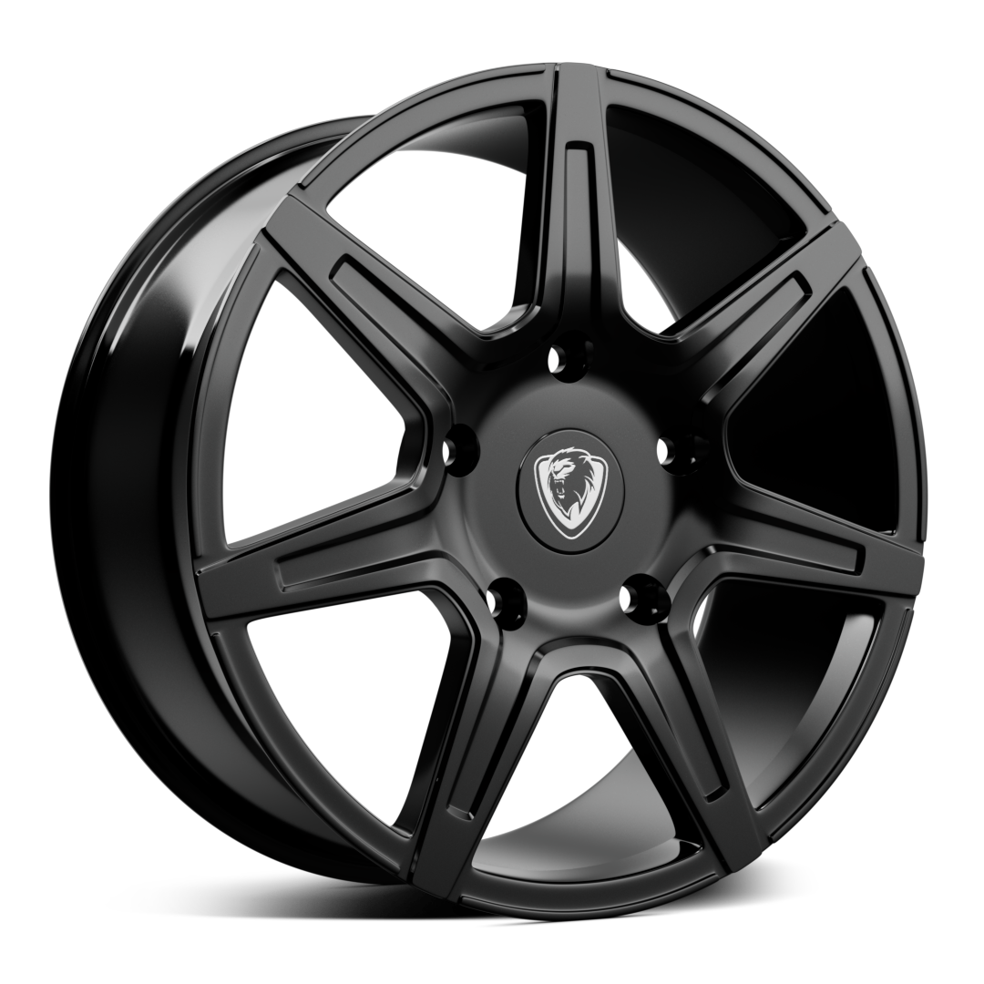 Cades Wheels Brute 18X8 Single Wheel Black