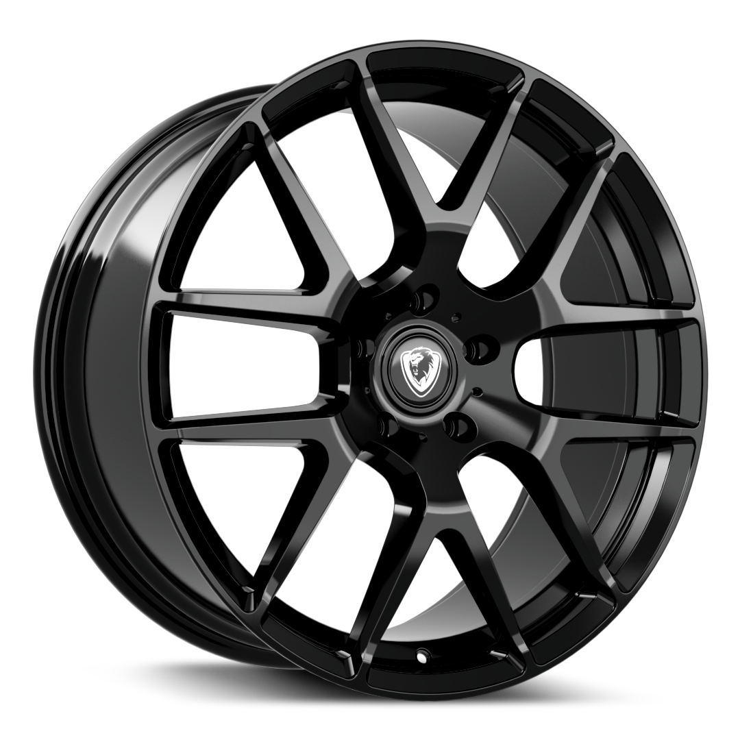 Cades Wheels Comana 22X9.5 Single Wheel Black