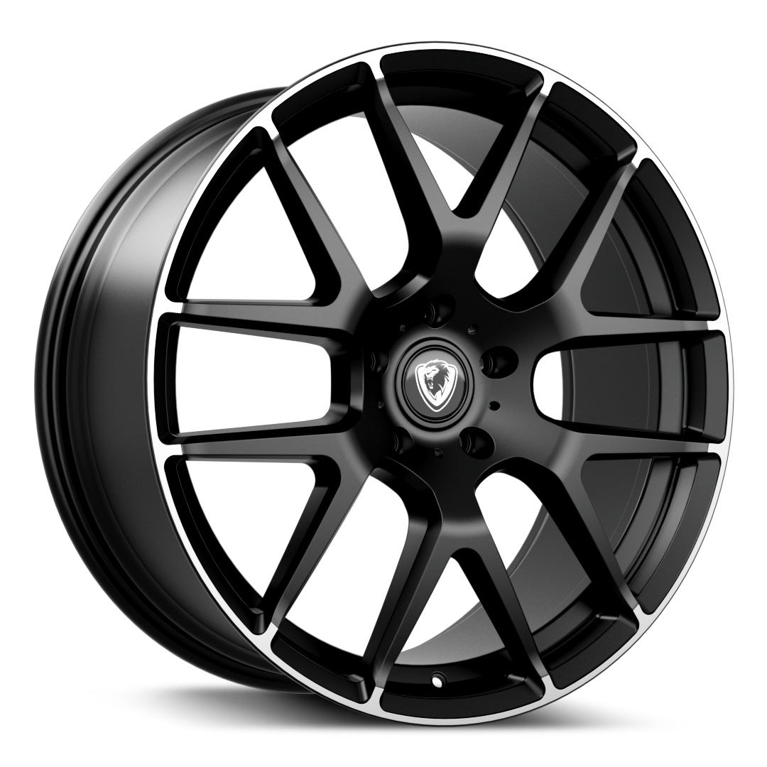 Cades Wheels Comana 22X9.5 Single Wheel Black