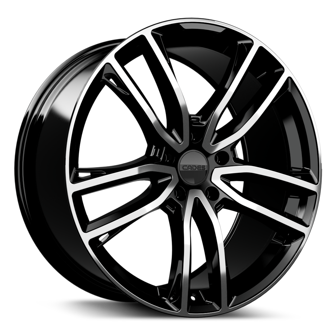 Cades Wheels Helious 22X10 Single Wheel Black