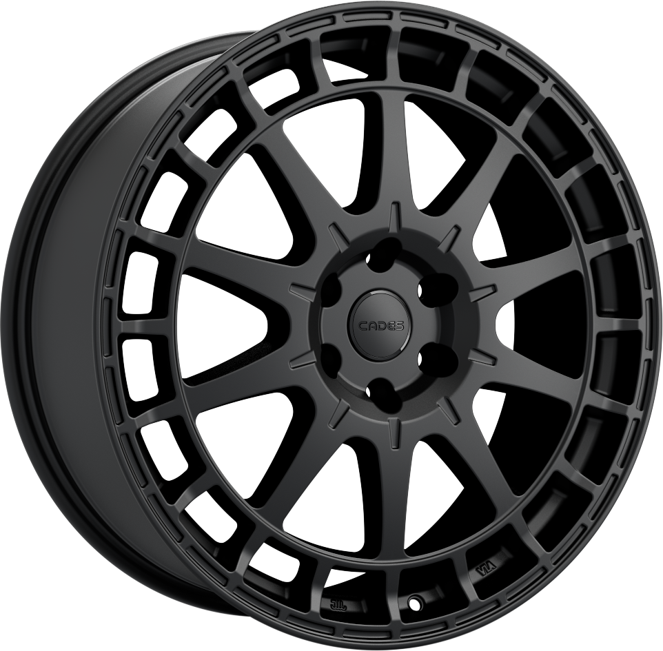 Cades Wheels RZ Transit 18X8 Single Wheel Black
