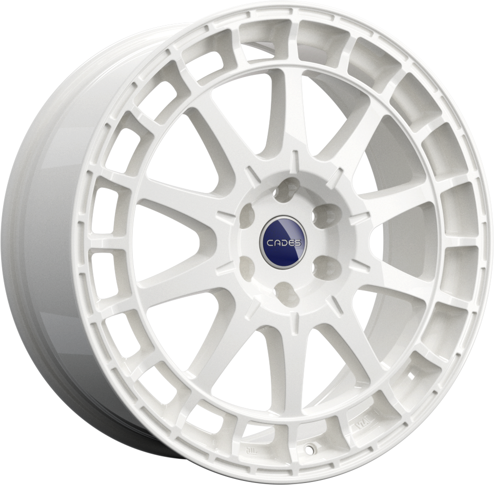 Cades Wheels RZ Transit 18X8 Single Wheel White