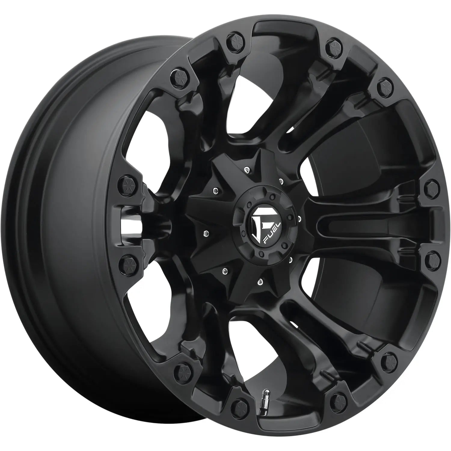 Fuel Vapor 20X9 Single Wheel Black