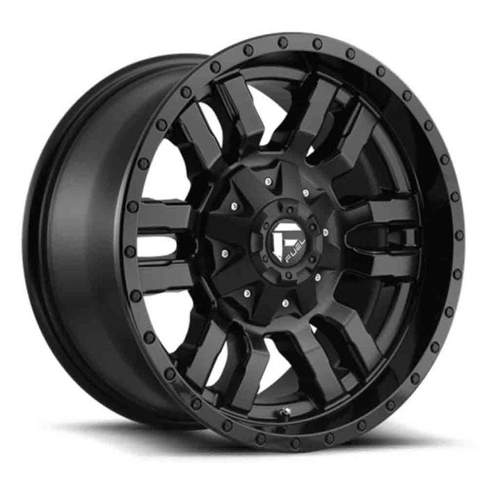 Fuel Sledge 18X8 Single Wheel Black