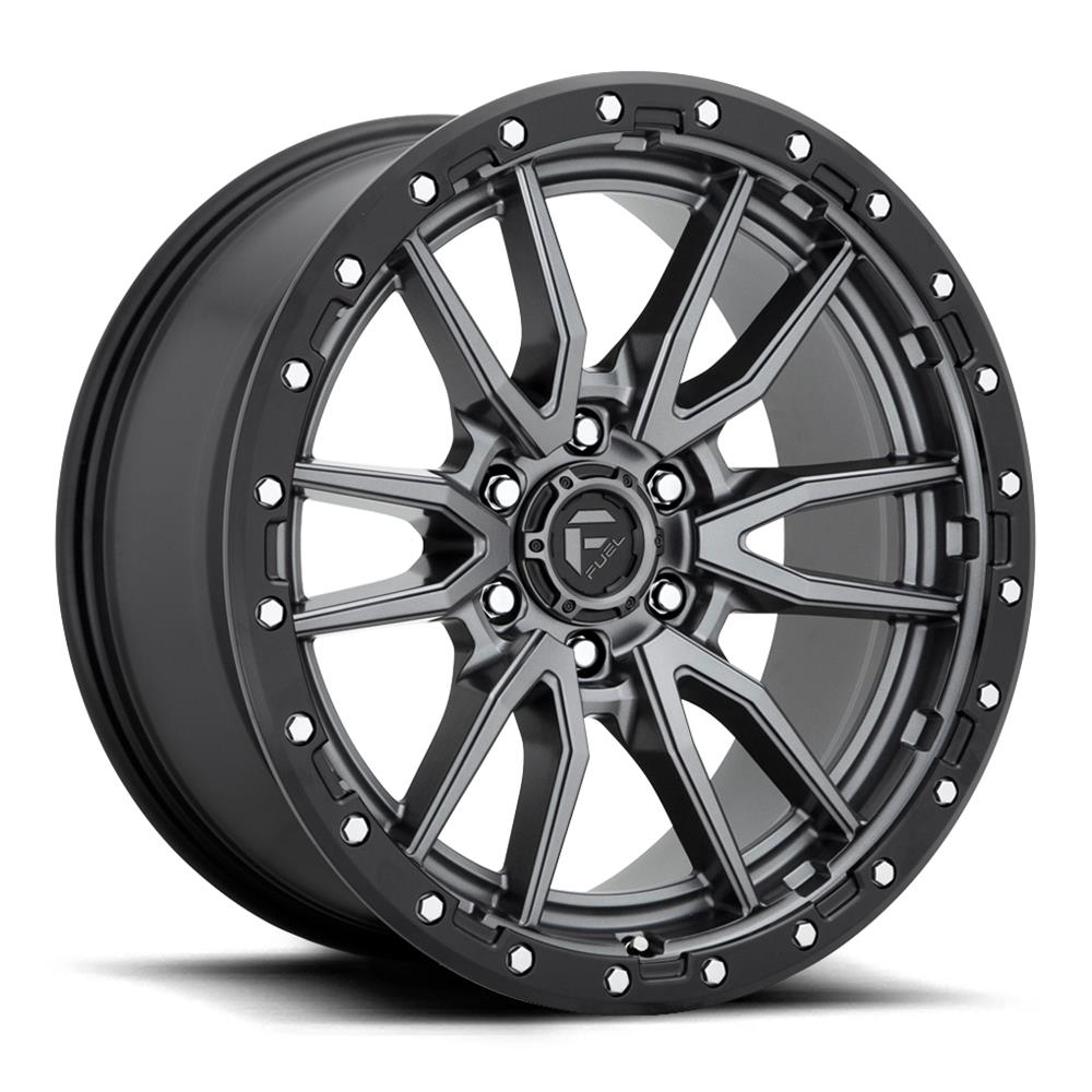 Fuel Rebel 17X9 Single Wheel Grey