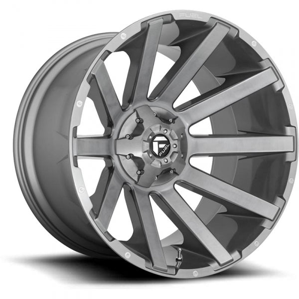 Fuel Contra 22X12 Single Wheel Grey