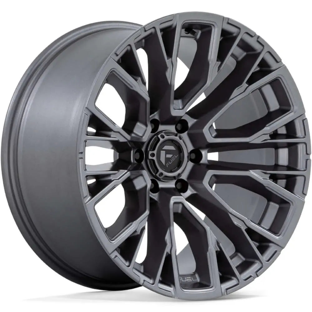 Fuel Rebar 20X9 Single Wheel Grey