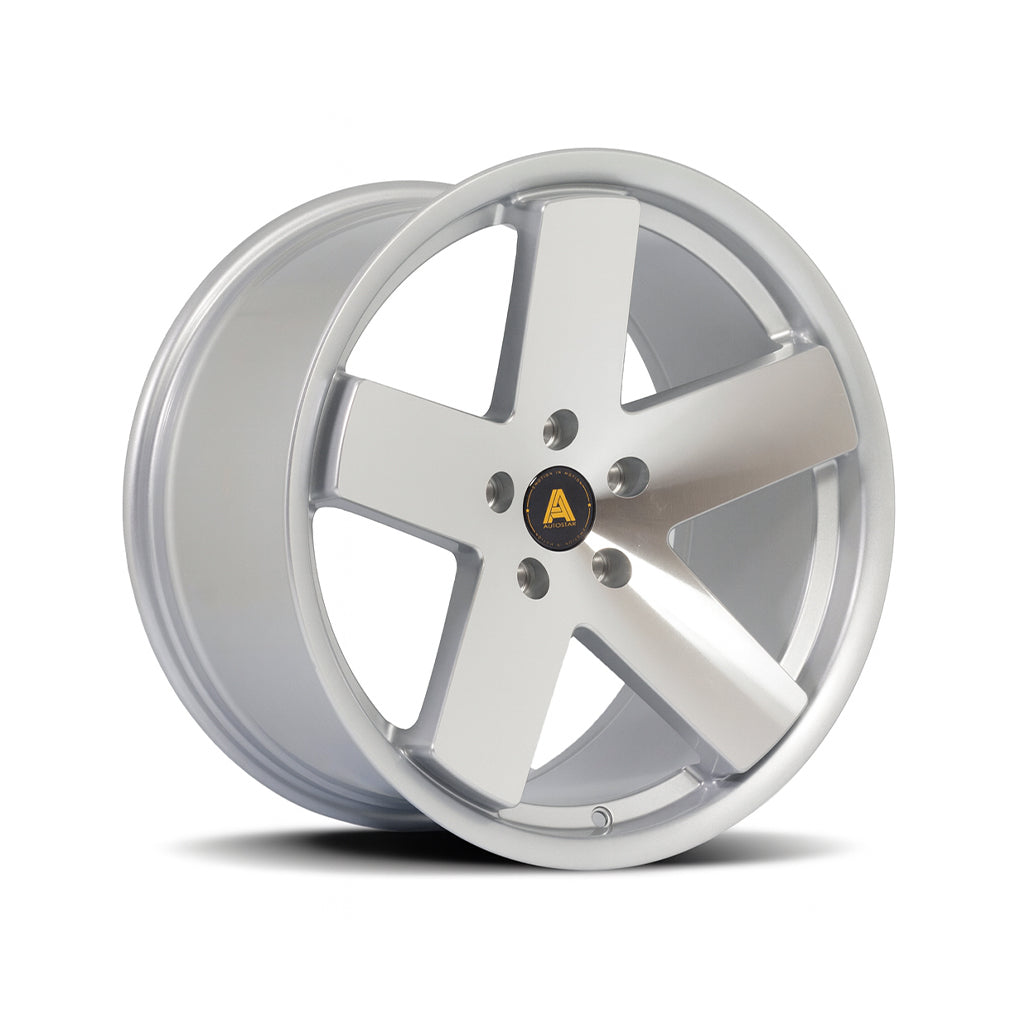 Autostar Euro 18X9.5 Single Wheel Silver (AS-EURO9518E1P33RFPS0731)