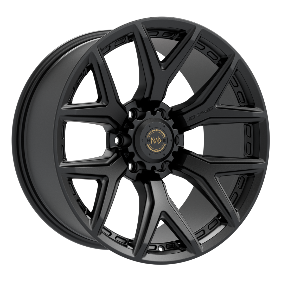 Hawke AWD Wheels 6YS 20X9.5 Single Wheel Black