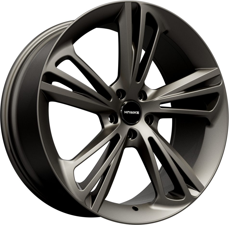 Hawke Wheels Aquila 22X9.5 Single Wheel Gunmetal