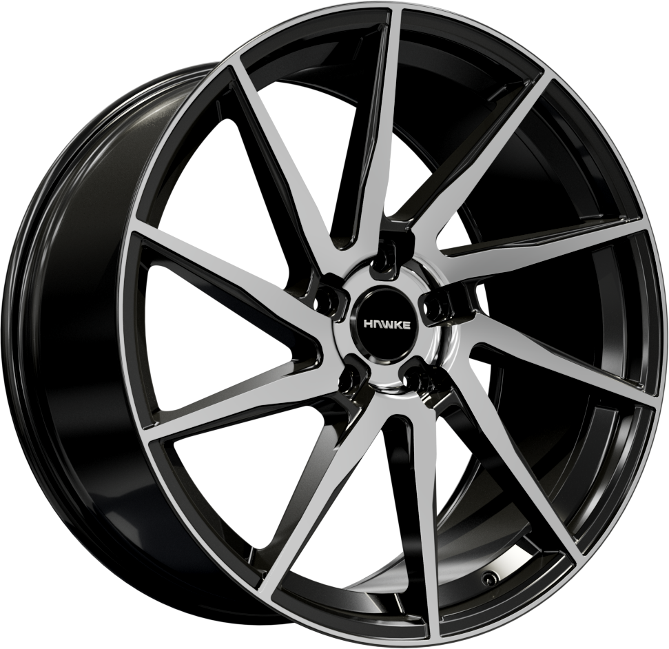 Hawke Wheels Arion 23X10 Single Wheel Black