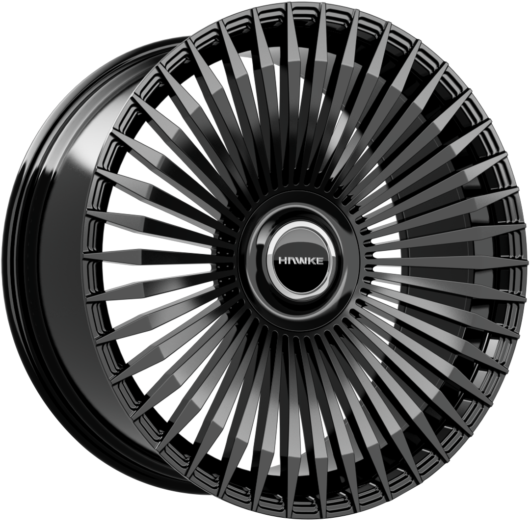 Hawke Wheels Aspray 23X10 Single Wheel Black