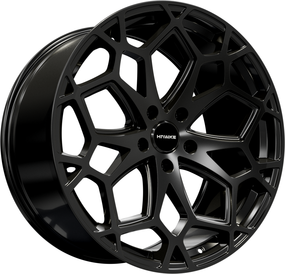 Hawke Wheels Astrid 22X9.5 Single Wheel Black