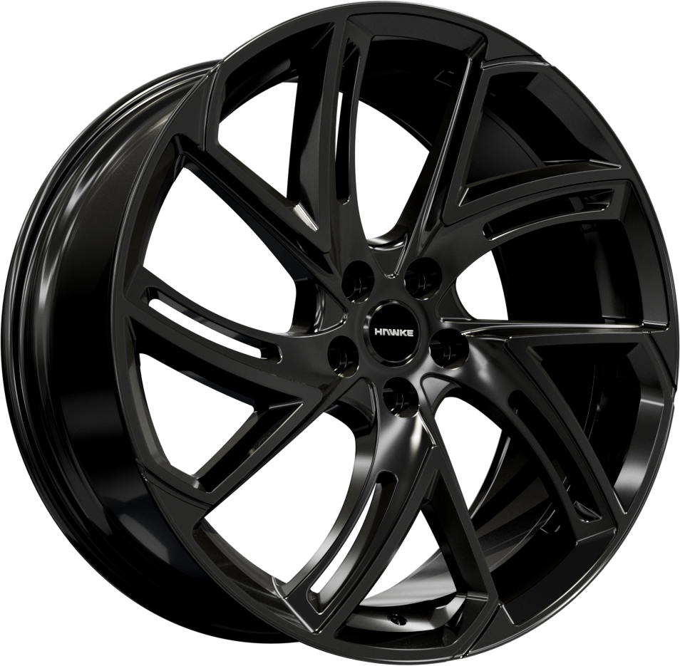 Hawke Wheels Condor 22X9.5 Single Wheel Black