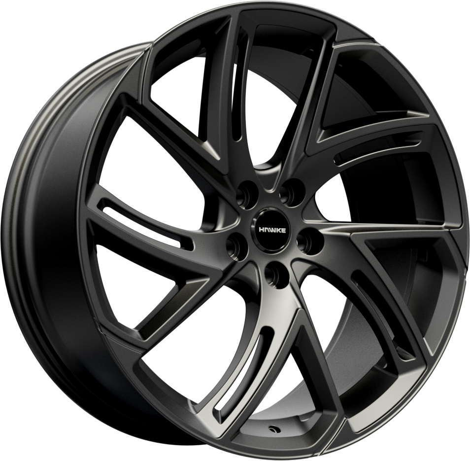 Hawke Wheels Condor 22X9.5 Single Wheel Black