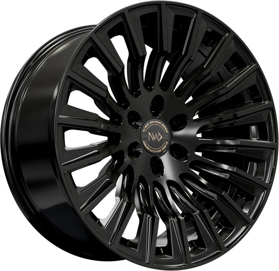 Hawke AWD Wheels Denali XXC 20X9.5 Single Wheel Black