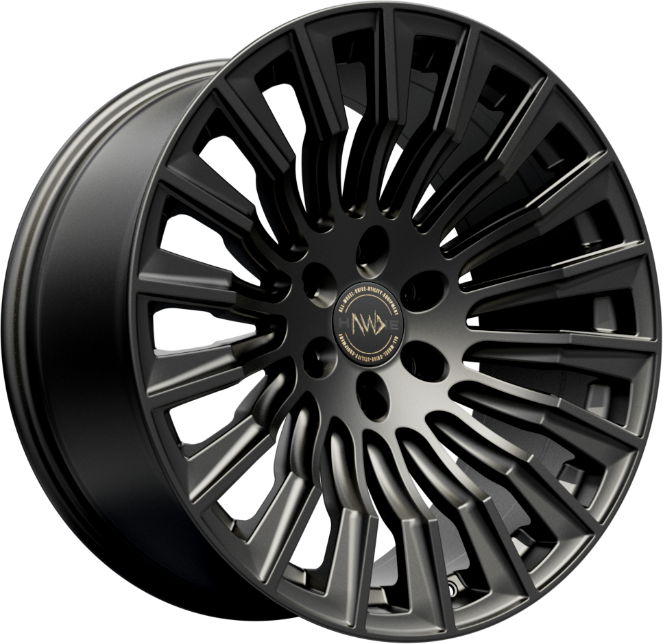 Hawke AWD Wheels Denali XXC 20X9.5 Single Wheel Black