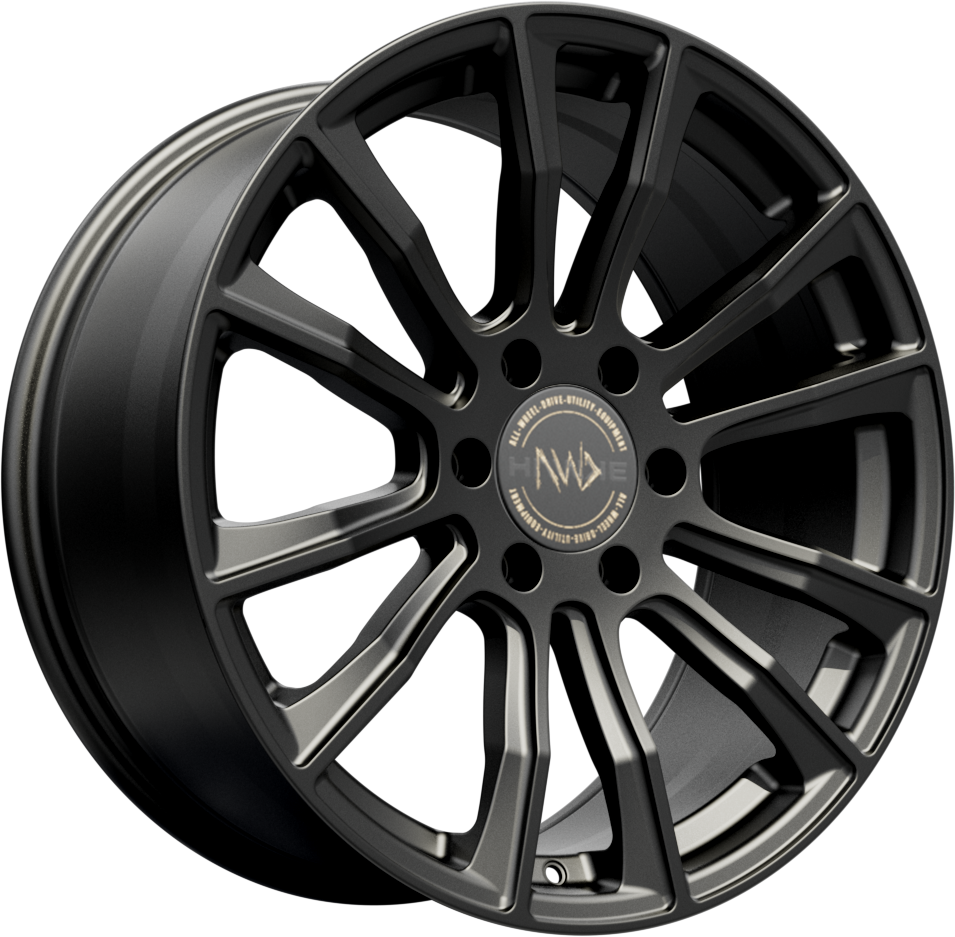 Hawke AWD Wheels Denali 20X9 Single Wheel Black