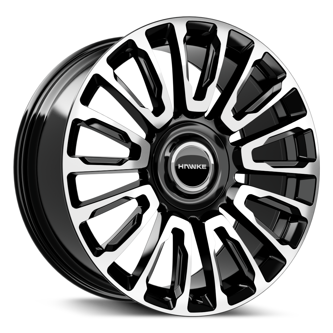 Hawke Wheels Dresden 22X9.5 Single Wheel Black