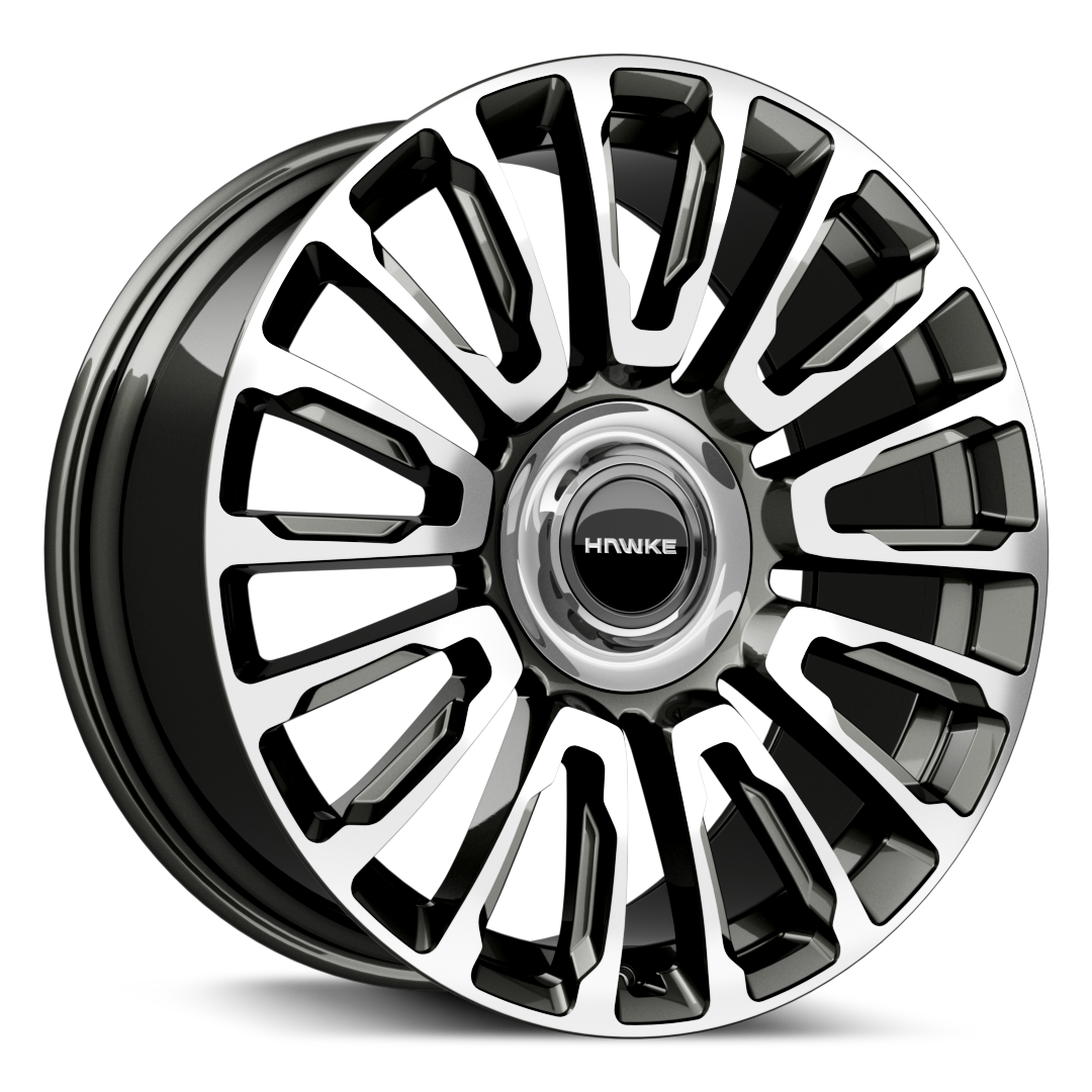 Hawke Wheels Dresden 22X9.5 Single Wheel Gunmetal