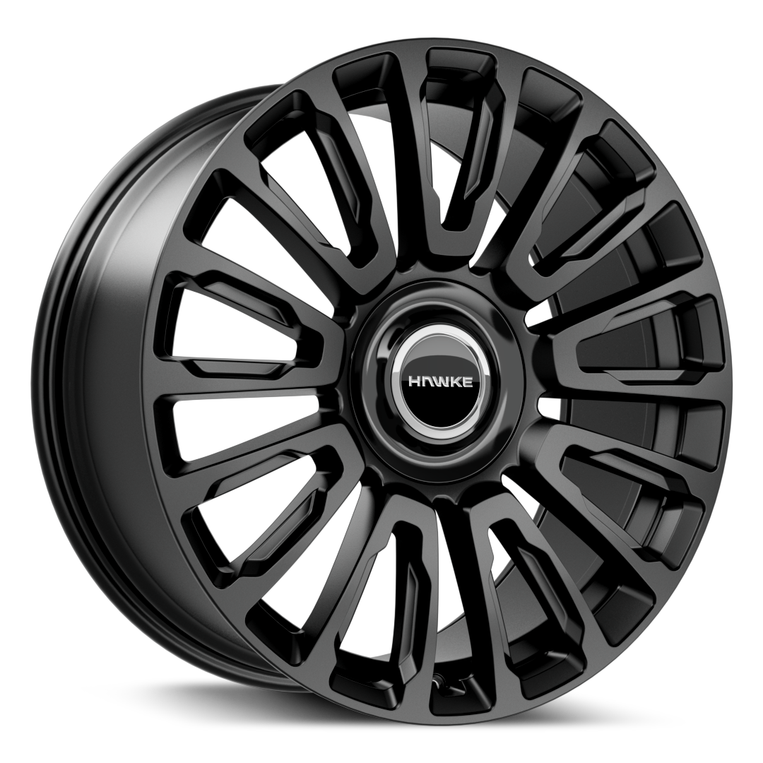 Hawke Wheels Dresden 22X9.5 Single Wheel Black