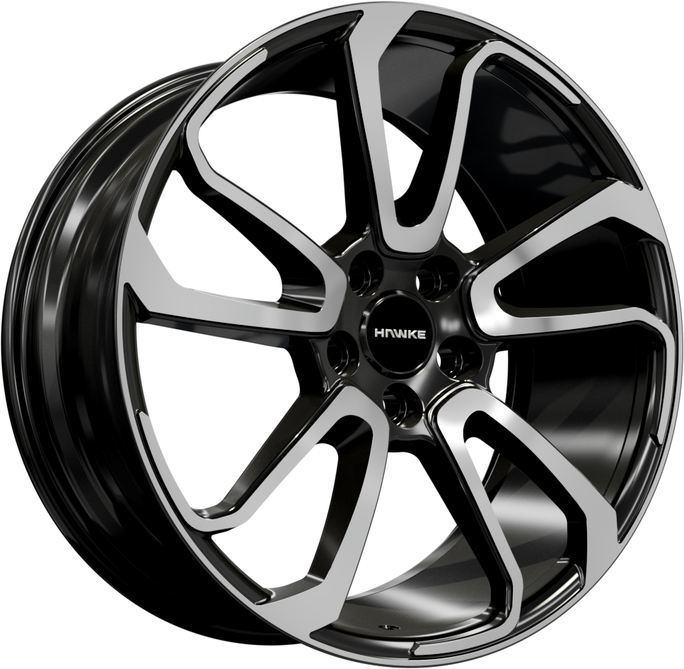 Hawke Wheels Falkon 20X9 Single Wheel Black