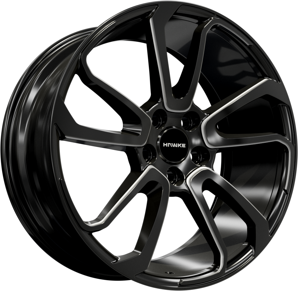 Hawke Wheels Falkon 22X10.5 Single Wheel Black