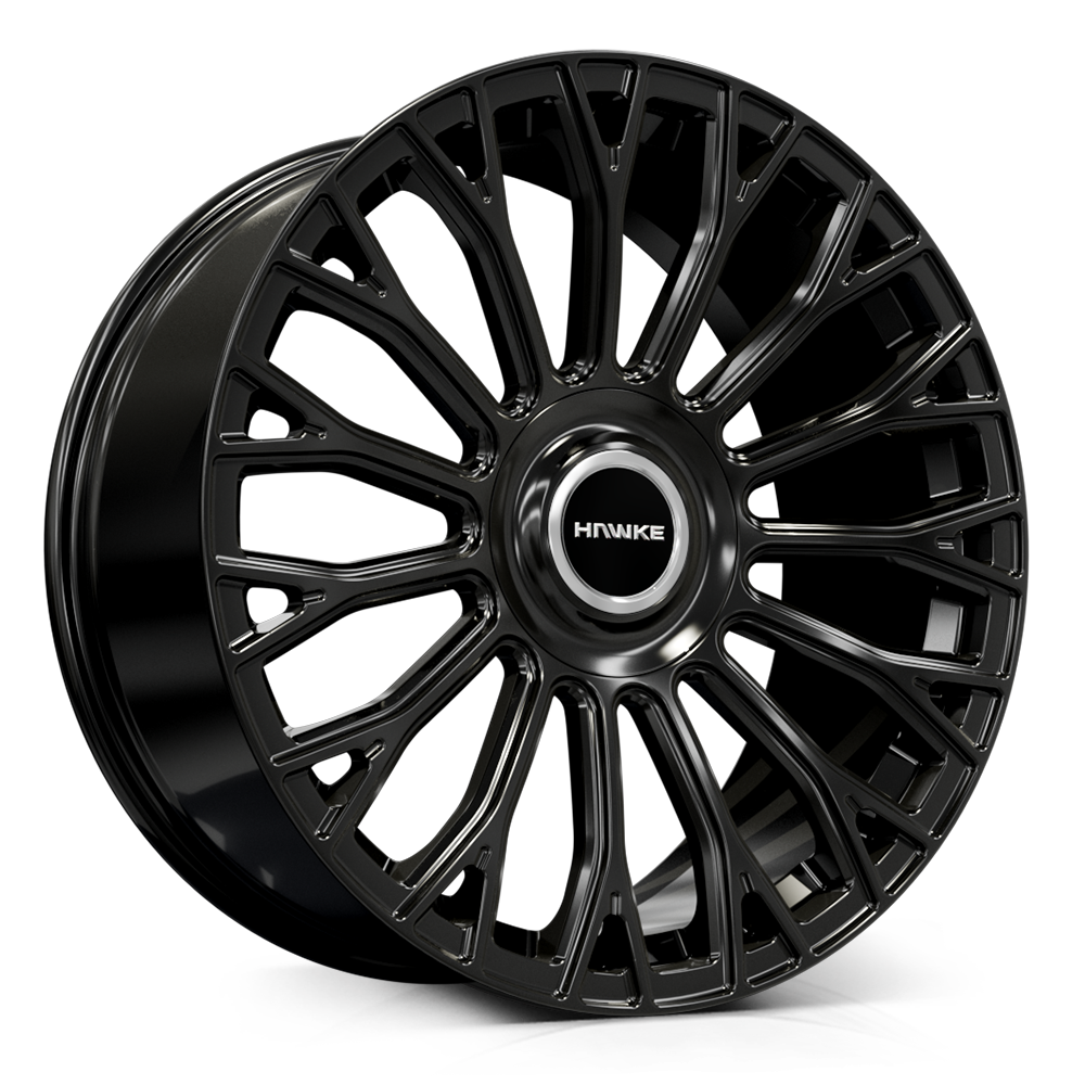 Hawke Wheels Graff 22X10.5 Single Wheel Black