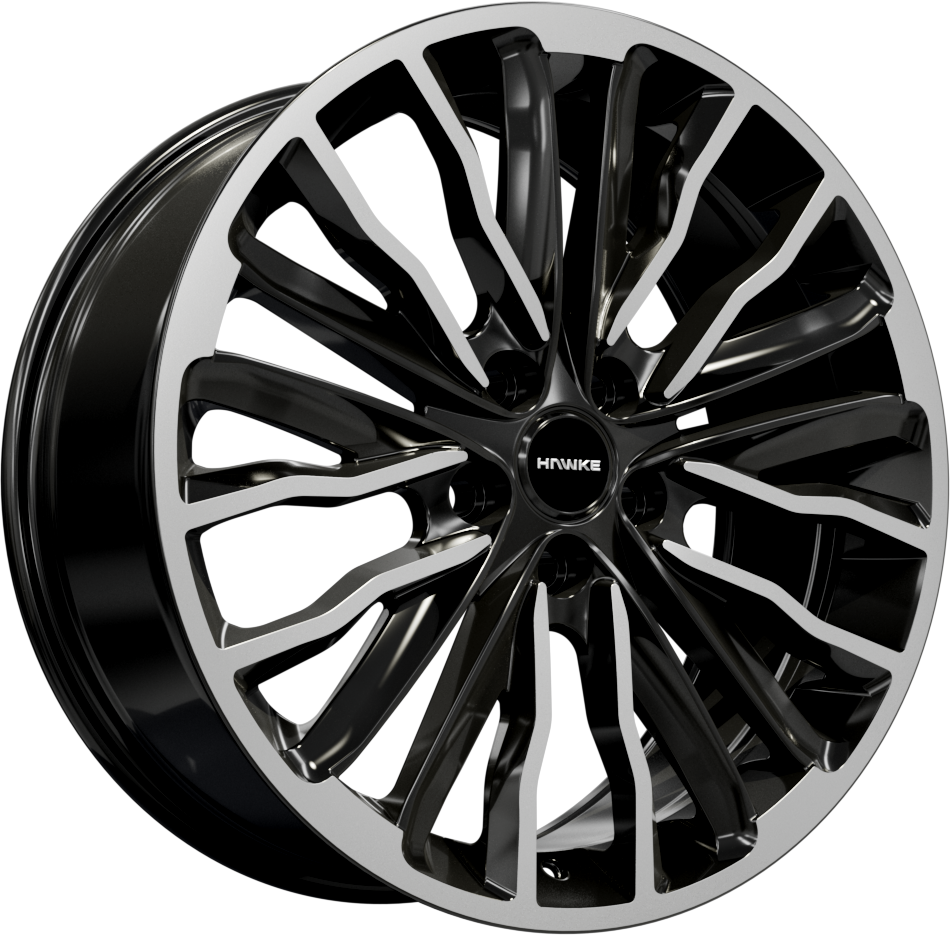 Hawke Wheels Harrier 20X8.5 Single Wheel Black