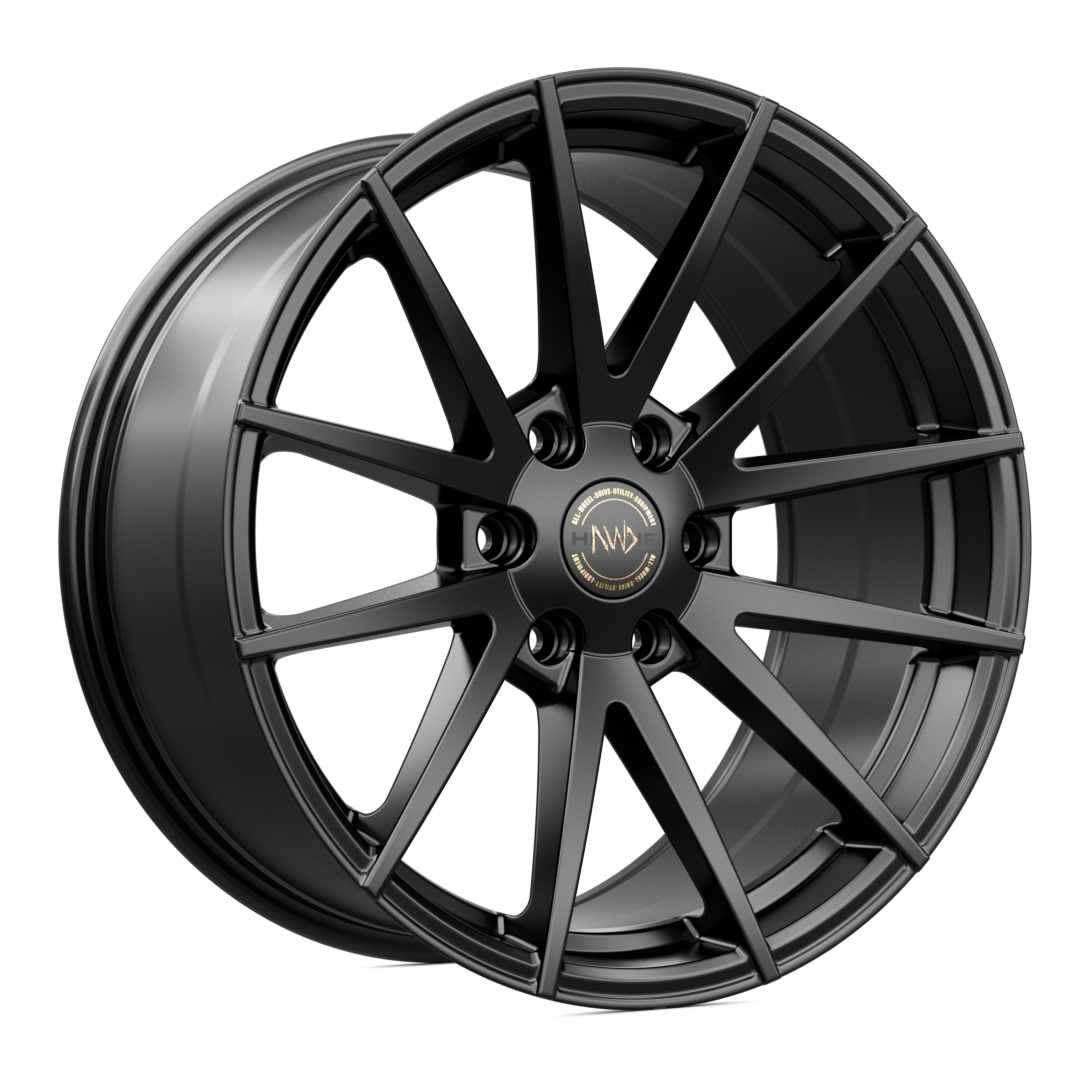 Hawke AWD Wheels Hekla 20X9.5 Single Wheel Black