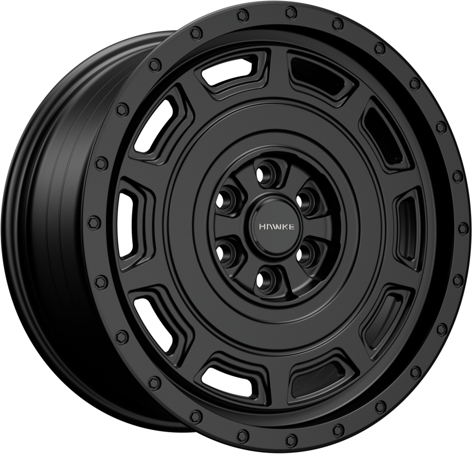 Hawke AWD Wheels Hydra 18X8.5 Single Wheel Black