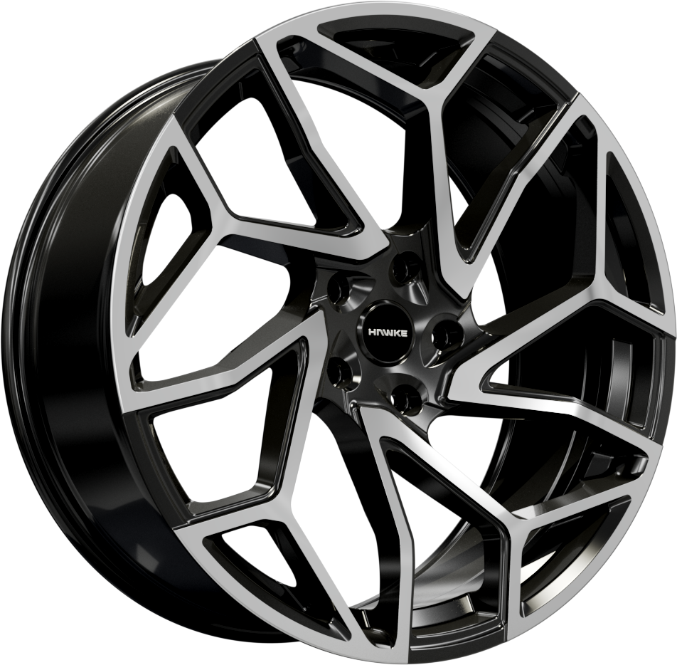 Hawke Wheels Khotan 22X9.5 Single Wheel Black