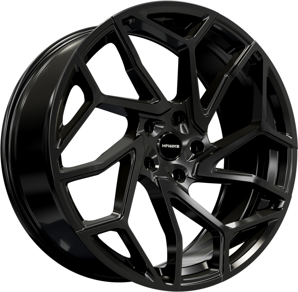 Hawke Wheels Khotan 22X9.5 Single Wheel Black