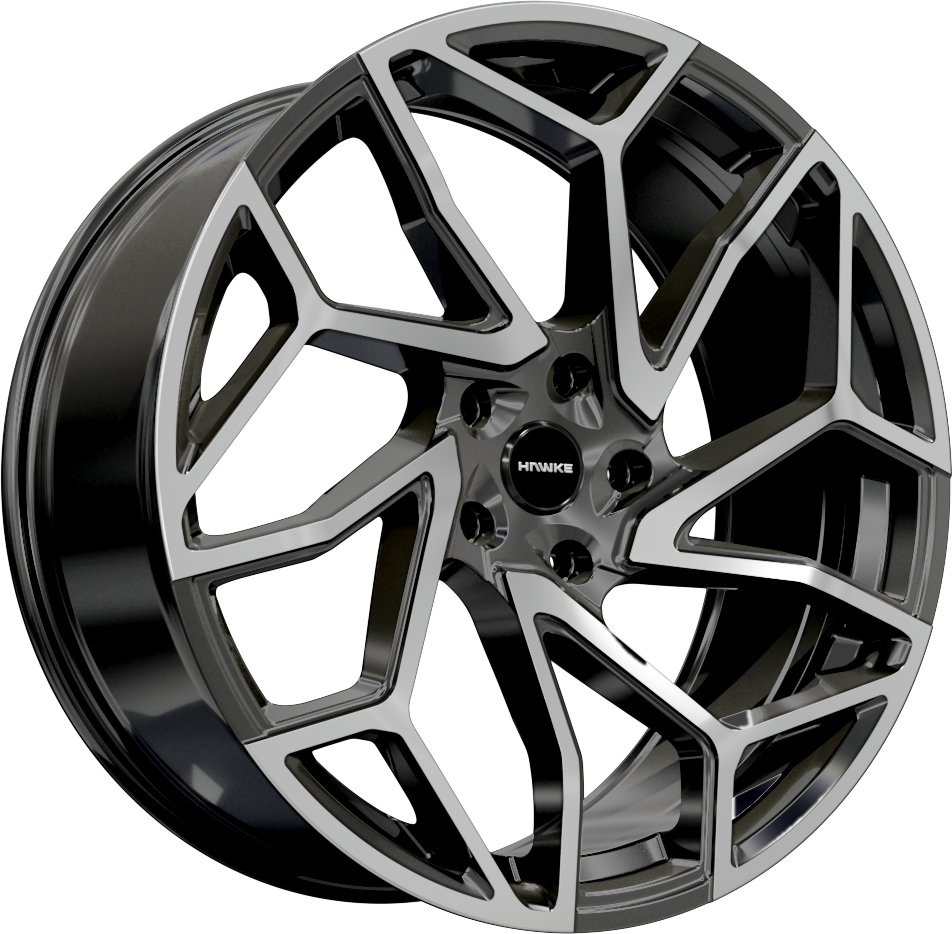 Hawke Wheels Khotan 22X9.5 Single Wheel Gunmetal