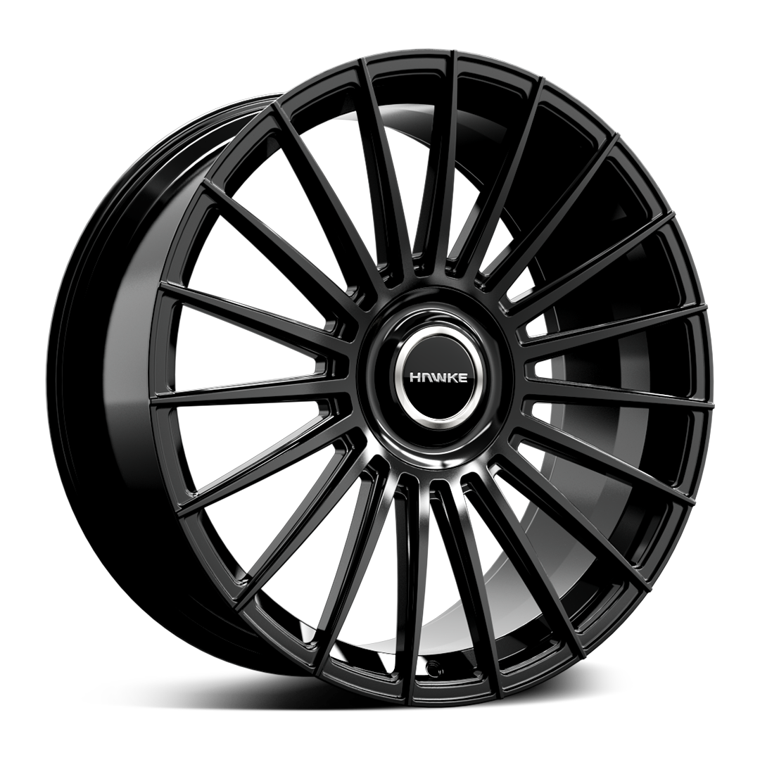 Hawke Wheels Marquis 24X10 Single Wheel Black