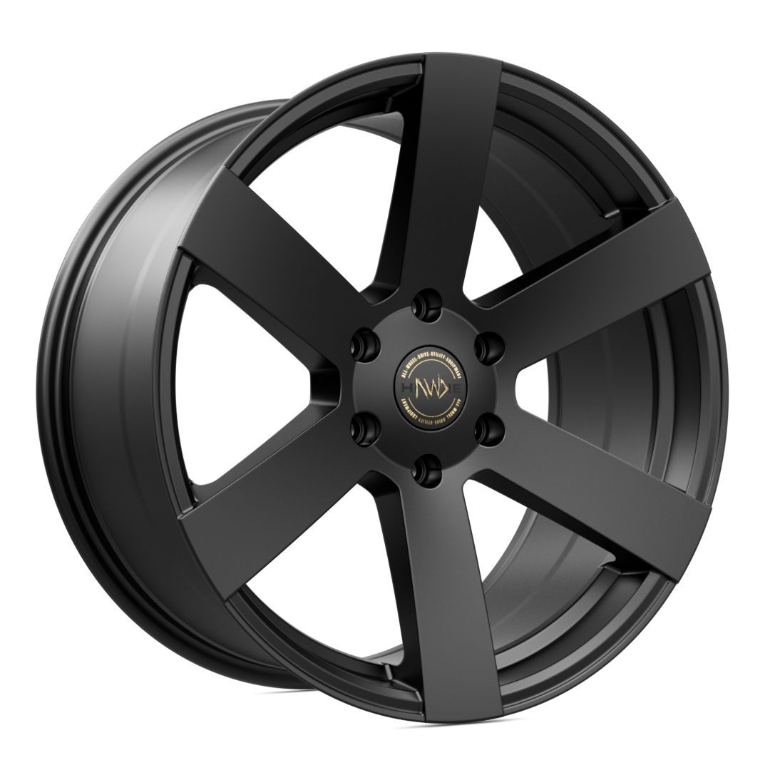 Hawke AWD Wheels Nomad 20X9.5 Single Wheel Black