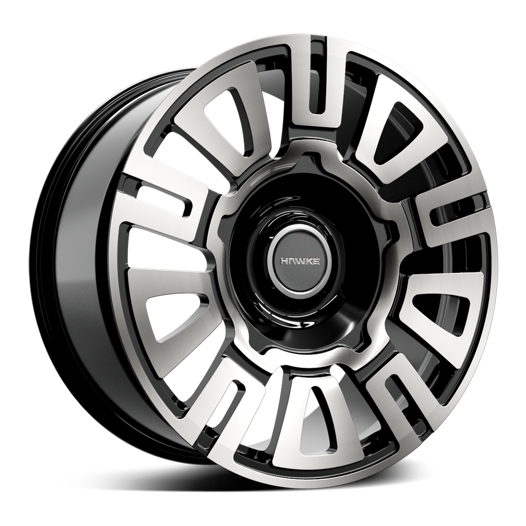 Hawke Wheels Raptor Forged 22X10.5 Single Wheel Black