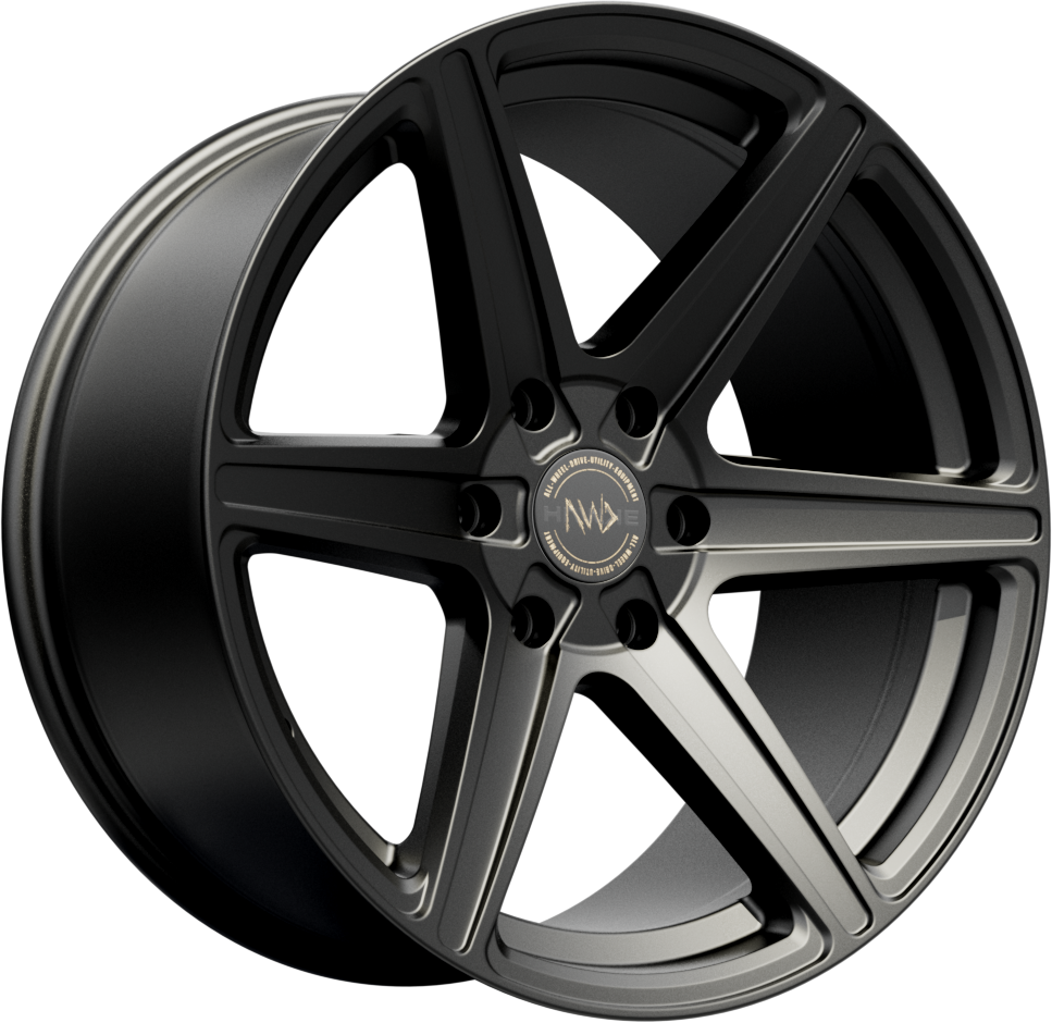 Hawke AWD Wheels Ridge XC 20X9.5 Single Wheel Black