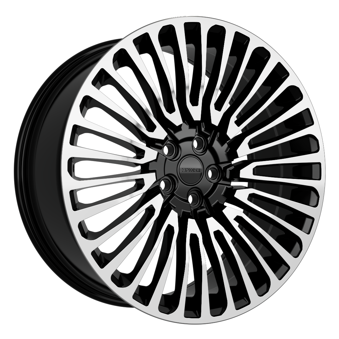 Hawke Wheels Sentry (rear) 22X10 Single Wheel Black